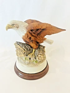 Vintage Americana Birds in Flight Bald Eagle Figurine Royal Heritage Home Decor - Picture 1 of 13