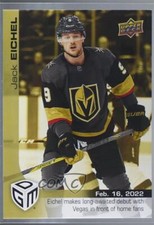 2021-22 Upper Deck Game Dated Moments Gold /100 Jack Eichel #56