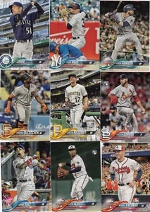 (42) 2018 Topps Update Missing Foil Printing ERROR Rookie Card LOT NO DUPS - Picture 1 of 1