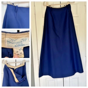 Klassischer dunkelblauer Vintage-Rock von Summit of Boston Damengröße 10 1970er - Bild 1 von 14