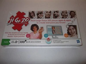 Rompecabezas Hasbro 300 piezas + CD ROM Ji Ga Zo crea tu propio rompecabezas de imagen digital - Imagen 1 de 4