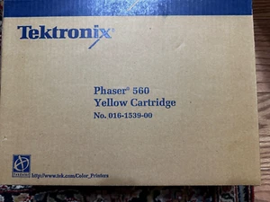 NIB Tektronix Phaser 560 Yellow Toner Cartridge 016-1539-00 - Picture 1 of 2