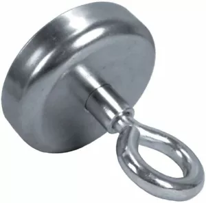1 EYE BOLT magnete con gancio al neodimio - contiene 165 libbre - magnete al neodimio - Foto 1 di 3