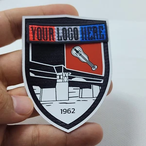 Iron-On Silicone Patch – Custom Logos for Jackets, Bags, & Apparel - Picture 1 of 12