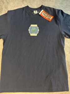 G-SHOCK T-SHIRT Blue Size Large Black Eye Patch Collab Rare JDM HTF NWT - Picture 1 of 5