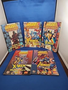 Marvel Super Heroes Abenteuer Spiel Buch Lot TSR RPG FANTASY SPIEL - Bild 1 von 11