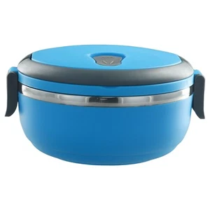 Stainless Steel 1-layer Lunch Box Microwave Dinnerware Stainless Steel Container - Picture 1 of 42