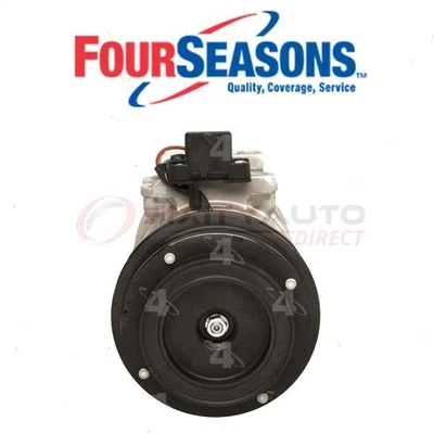 Four Seasons AC Compressor for 1986-1991 Mercedes-Benz 560SEC - Heating Air zw Foto 1 de 4