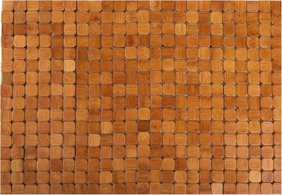 Alfombra de baño de bambú, alfombra de ducha de baño, felpudos de inodoro de madera para puertas de ducha... Foto 1 de 4