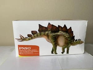 PNSO Stegosaurus Biber Dinosaur Figure Rare Prehistoric Collectible 2019 - Picture 1 of 10