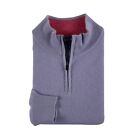 Michaels Purple Pure Cashmere Mens 1/4 Zip Sweater Size L Sold Out 295$