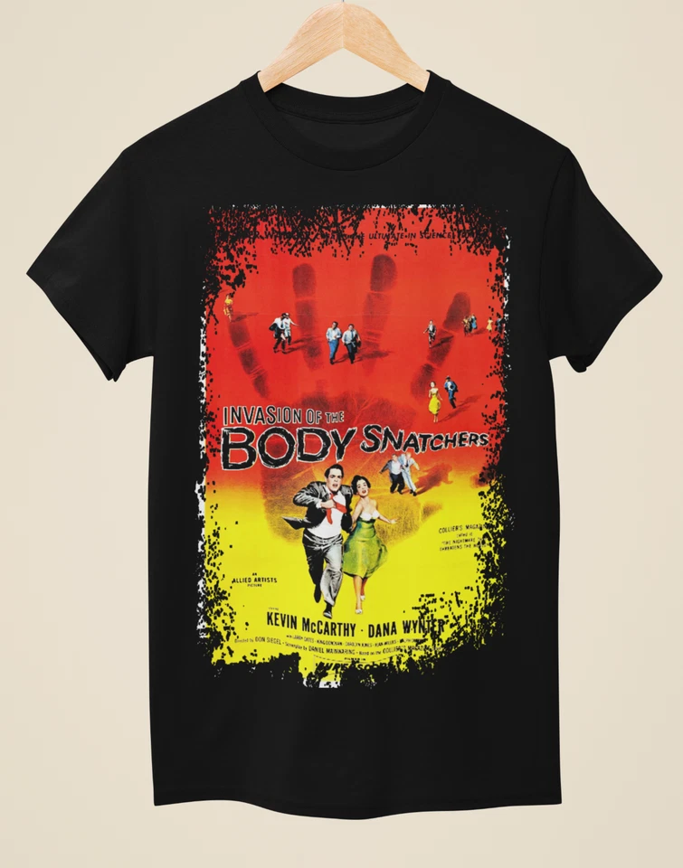 Invasion of the Body Snatchers - Film Poster inspiriert Unisex schwarz T-Shirt - Bild 1 von 1