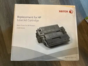 Xerox 6R961 Black Toner Cartridge, Replacement For HP Q6511X LaserJet 2400, New - Picture 1 of 2
