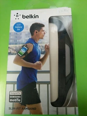 Brazalete Belkin F8M558BTC00 Samsung Galaxy S4 Slim-Fit, negro Foto 1 de 2