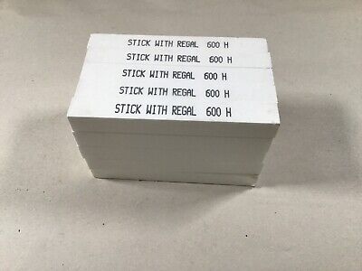 Regal Sharpening Stones Pack Of 25 600 Grit R1 L8 B7 • 15$