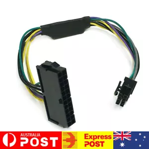 ATX 24Pin To 8Pin 18AWG Power Cable Adapter For DELL Optiplex 3020 7020 9020 - Picture 1 of 7
