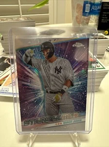 2024 Topps Series 1 - Stars of MLB Chrome #CSMLB-13 Aaron Judge - Picture 1 of 3