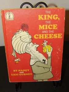 The King The Mice and the Cheese Beginner Book 1965 Random House Vintage Gurney - Imagen 1 de 6