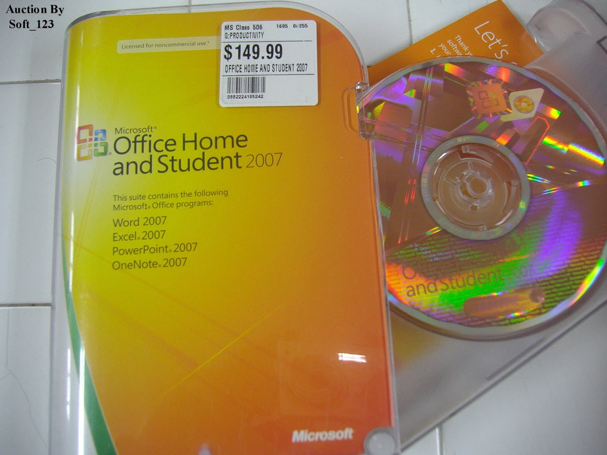 Microsoft Office 2007 Cd for sale - eBay