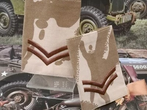 Lot de deux fourreaux au grade de caporal armée anglaise  📌5a. - Imagen 1 de 1