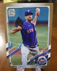 /2021 2021 Topps Gold Rookie  #78 David Peterson RC