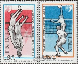 Italia 1624-1625 nuevo 1978 voleibol-WM - Imagen 1 de 1