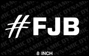 #FJB FJB Sticker F ANTI Biden election Trump 2024 election vinyl window decal - Picture 1 of 3