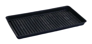 1677BLK Containment Utility Tray, 36" Length X 18" Width X 2" Height, Black - Picture 1 of 6