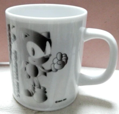 MINT!! SONIC THE HEDGEHOG Premium Mug SEGA UFO Prize FS w/tracking - Image 1 of 4