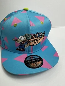 Headgear Classics Hat HGC Fitted Rocko's Modern Life Nickelodeon Blue Cap 7 - Picture 1 of 8