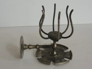 Antique 1900s Victorian Bathroom Toothbrush/Cup Holder Wall Mount Fixture - Picture 1 of 6