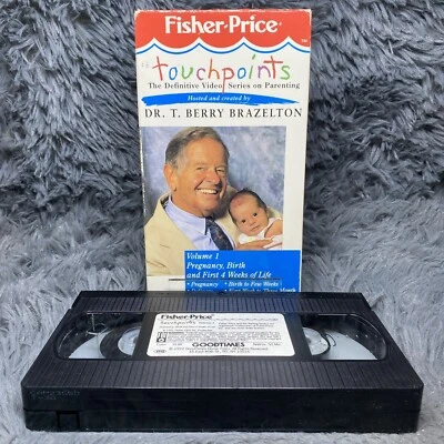 Fisher Price Touchpoints The Definitive Series On Parenting VHS Tape 1991 Babies - Image 1 of 4