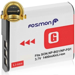 Fosmon NP-FG1 High Capacity Replacement Battery Pack for Sony Type G Battery - Picture 1 of 3