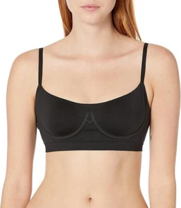 Bralette para mujer Calvin Klein Bonded Flex sin forro, negro, XL - Imagen 1 de 3