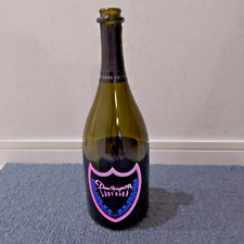 Bouteille vide rose lumineuse Dom Pérignon x Lady Gaga 750 ml