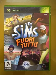 THE SIMS FUORI TUTTI! MICROSOFT XBOX CLASSIC PAL ITALIANO MANUALE GIOCO GAMES - Foto 1 di 2