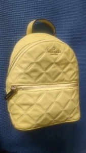 Kate Spade Natalia Mini Quilted Convertible Backpack Crossbody Bag Frosty Lime - Bild 1 von 9