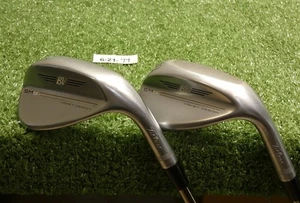 Titleist Vokey SM9 Chrome 54/60* Sand/Lob Wedge Set Recoil F3 Regular Graphite - Picture 1 of 5