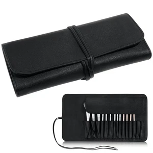 Makeup Brush Case Travel, Makeup Brush Case Roll Up, Brush Holder Organizer P... - Picture 1 of 9