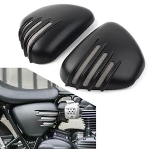 Cubierta de batería lateral para Street Cup Twin Scrambler 2017 2018 2019 Speed Twin 1200 - Imagen 1 de 9