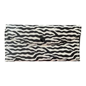 Zebra Print 7” X 3.5” Trifold Wallet - Picture 1 of 3