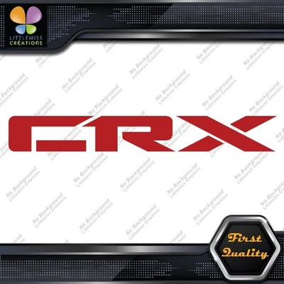 Compatible Honda CRX Modern Cars JDM Tuning Racing Logo Vinyl Decals Stickers Foto 1 de 4