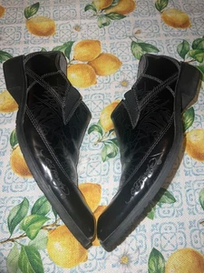 Zapatos de vestir Ed Hardy West Wing para hombre punta cuadrada talla 10 negros - Imagen 1 de 22
