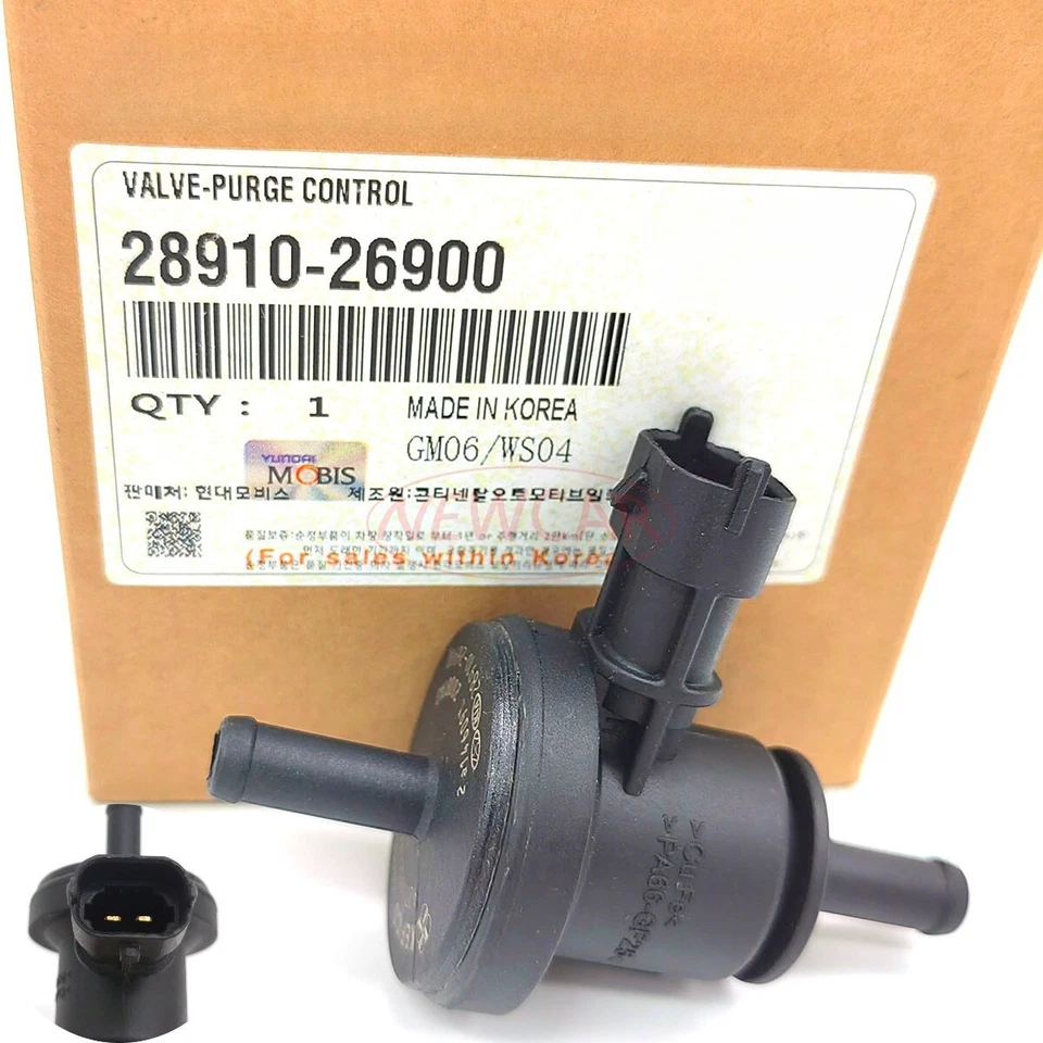 Válvula de purga de bote de vapor para Hyundai Elantra 2007-2012, Kia Soul 2010-11 2,0 L Foto 1 de 4