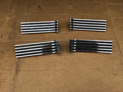 AMC Ambassador 1966 área de maletero cromo moldura conjunto completo de cuatro Foto 1 de 4