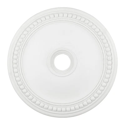 Medallón de techo decorativo Livex Lighting 82076 Wingate blanco de 30" de diámetro Foto 1 de 4