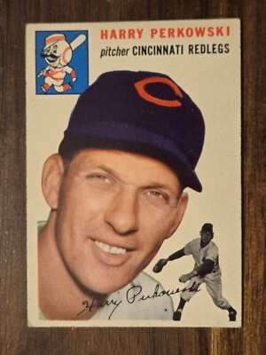 1954 Harry Perranowski #125 Redlegs EX+ - Image 1 of 2