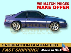compatible with, 1987 1988 1989 1990 1991 1992 1993 Mustang SAAC Stripes Reflect - Bild 1 von 1