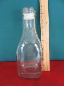 Vintage Milk Bottle FARMLAND DAIRY Square Botton Quart w. Lid - Picture 1 of 5