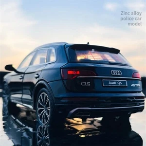 1:24 AUDI Q5 SUV Diecast Car Model Alloy Metal Model Toy Sound&Light Gift NEW - Picture 1 of 11